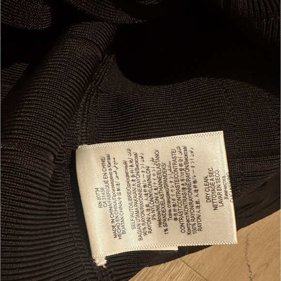 Herve Leger nadia lattice fringe bandage gown - Picture 8 of 9